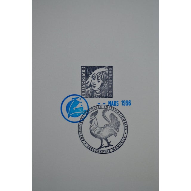 François Schuiten, Triptych, 1996, Serigraphs, Set of 3 For Sale - Image 10 of 18