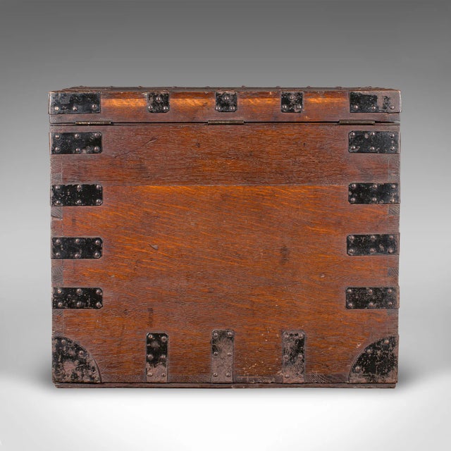 Late 19th Century 1880's Antique Fitted Silver Chest For Sale - Image 5 of 12