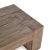 Brown Natural Rustic Oak Beam Coffee Table For Sale - Image 8 of 9