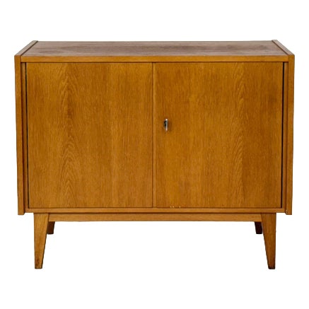 Vintage Chest of Drawers in Warm Oak, 1960s For Sale