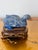 Chinese Vintage Blue Sodalite Stone Carved Duck Figurine on Stand For Sale - Image 3 of 6