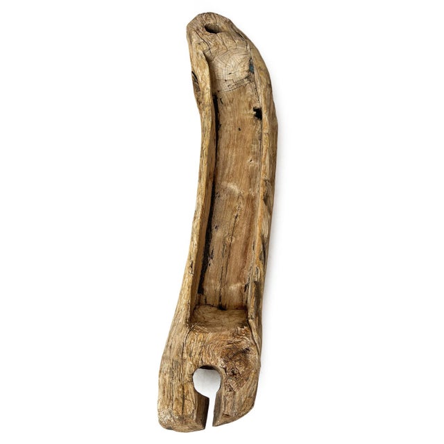 Old Vintage Wood Long Trough For Sale - Image 4 of 5