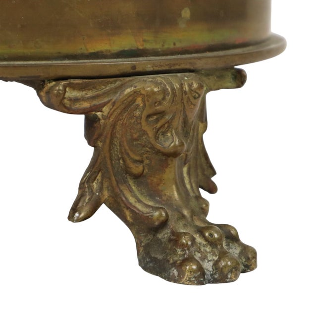 Artillery Shell Umbrella with Trench Art Lion Heads, 1920s For Sale - Image 16 of 18