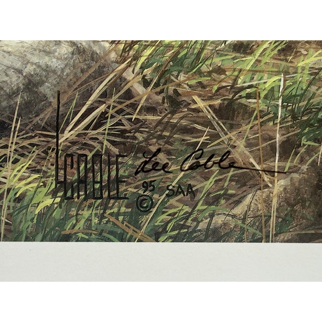 1990s Once We Were Many Lee Cable Limited Edition S/N Wild Buffalo Fine Art Print W/Coa For Sale - Image 5 of 9