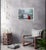 Textile Contemporary Coastal Oil Painting, Noyo Harbor Fog For Sale - Image 7 of 7