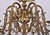 Large Gilt 2-Tier Chandelier with Fish For Sale - Image 6 of 6