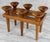 Mid-Century Danish Teak Sculptural Candelabra Candlestick Holder For Sale - Image 4 of 9