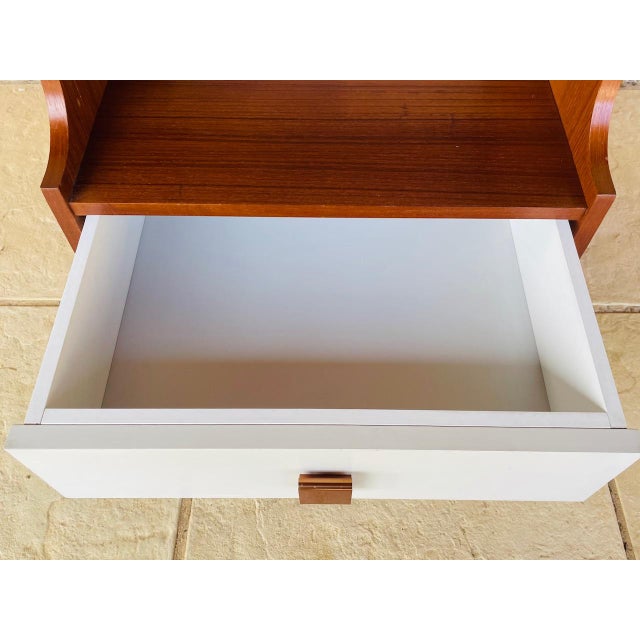 Vintage Teak Shelving Unit with Drawer, 1970s For Sale - Image 14 of 18