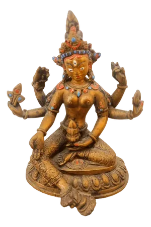 Goddess Kali, 1890s, Bronze