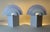 Metal Swedish No Neon Wall Lights attributed to Olle Andersson for Boréns, 1980s, Set of 2 For Sale - Image 7 of 18