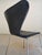 Black Series 7 Upholstered Chair in Black Genuine Leather by Arne Jacobsen for Fritz Hansen For Sale - Image 8 of 13