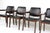 Chairs with Tables, 1980s, Set of 8 For Sale - Image 9 of 18