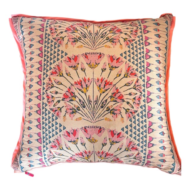 Dandelion Geometric Throw Pillow Cover For Sale