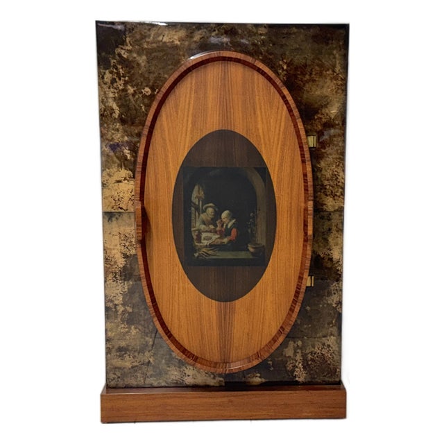 Detail of Bar Cabinet by Aldo Tura, 1950s For Sale