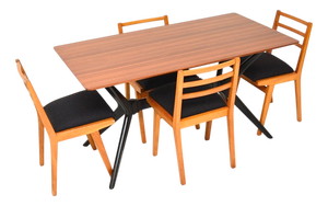 Vintage Redford Dining Table and Chairs from G-Plan, 1950, Set of 5