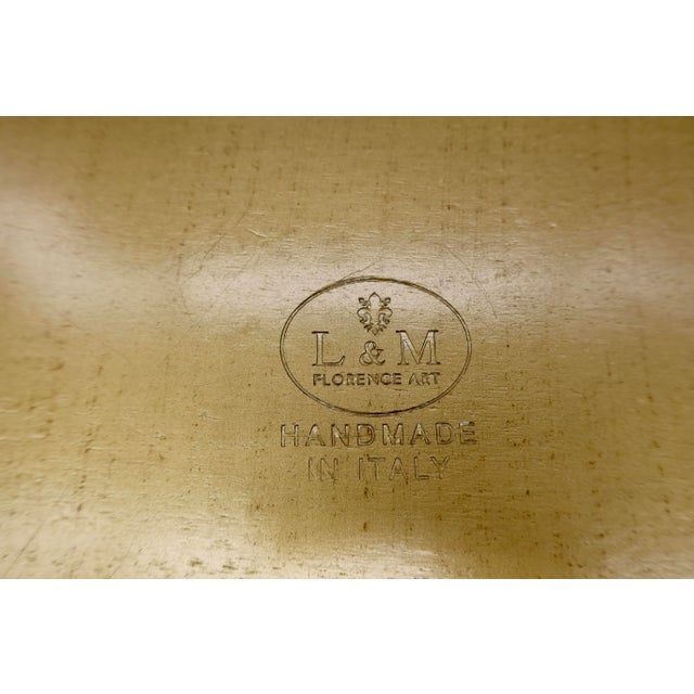 Large Italian Florentine Gilt Tray For Sale In Austin - Image 6 of 6