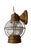Vintage Caged Lantern Copper Painted Outdoor Wall Sconces For Sale In Los Angeles - Image 6 of 7