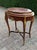 1900s French Louis XVI Mahogany Marble Side Table For Sale - Image 9 of 17