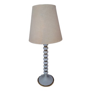 Mid-Century Italian Table Lamp with Stacked Spheres, 1970s For Sale