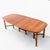 Expertly restored vintage extension dining table by Henredon from the Circa 70s collection. With the three included...