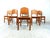 Vintage Pinewood Dining Chairs, 1970s, Set of 6 For Sale - Image 4 of 10