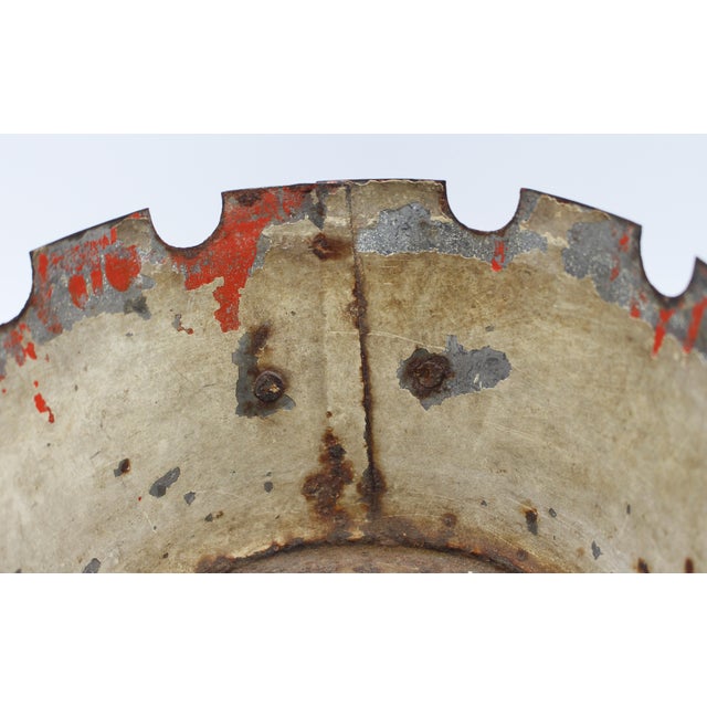 19th Century Circa 1810-1820 French Empire Tole Monteith For Sale - Image 5 of 9
