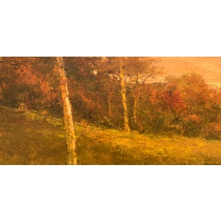 An Autumn Memory by Shawn Krueger | Oil on linen panel Autumn landscape with trees and foliage. For Sale