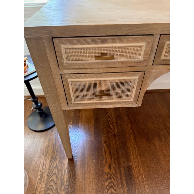 2020s Essentials for Living Cane Desk For Sale - Image 5 of 8