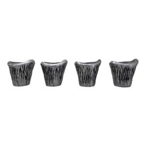 1980s Wilton Pewter Shot Glasses - Set of 4