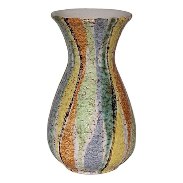 Mid-Century Ceramic Vase from Jasba, 1950s For Sale