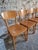 Mid-Century Modern Vintage French Bentwood Bistro Chairs from Luterma, 1950s-1970s, Set of 6 For Sale - Image 3 of 18