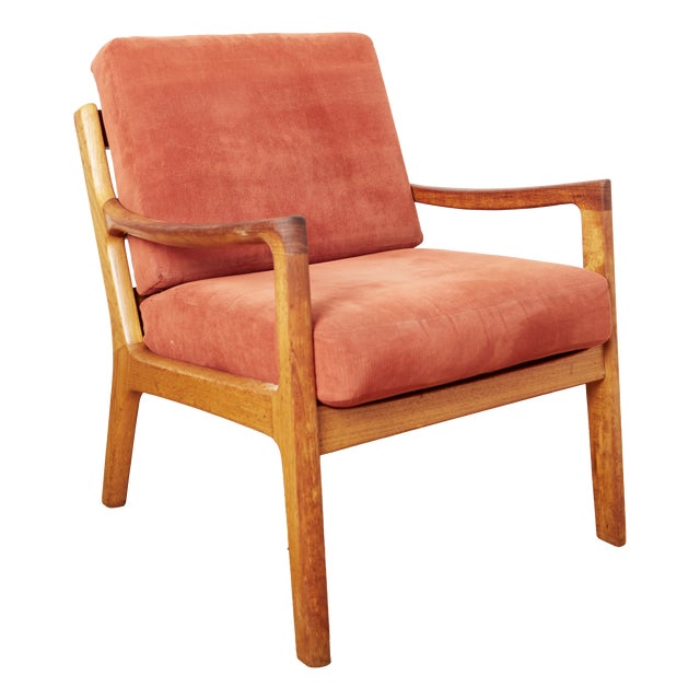 Mid-Century Modernn Senator Easy Chair by Ole Wanscher for France Peter Jeppesen, 1970s For Sale