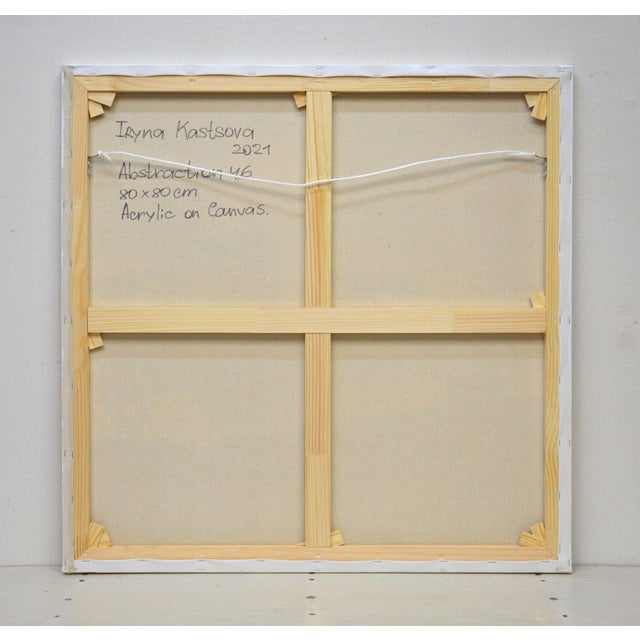 Textile Abstraction 46. Original Contemporary Painting by Iryna Kastsova For Sale - Image 7 of 12