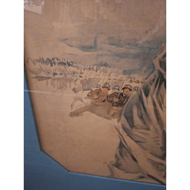 Howard Chandler Christy Fight or Buy Bonds 1917 War Poster For Sale In Boston - Image 6 of 11