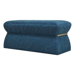 Cottonflower 200 Bench in Torri Lana Marrone Fabric from Kabinet For Sale