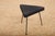 Textile Stool with Black Metal Frame For Sale - Image 7 of 11