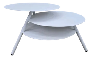Trio Big White Coffee Table Attributed to Julian Appelius for Pulpo