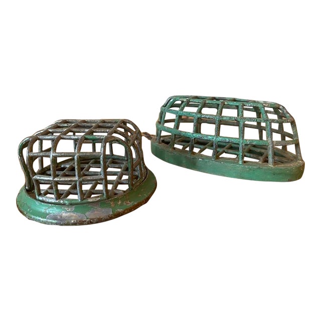 Vintage Flower Frogs- Set of 2 For Sale