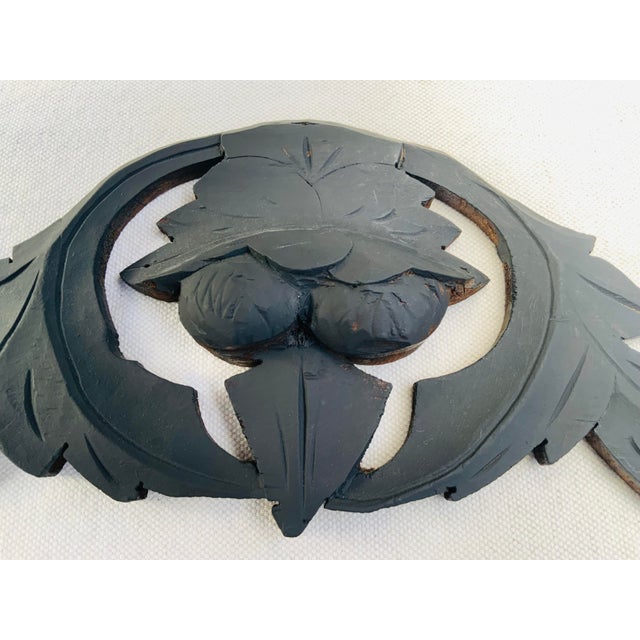 19th C. Hand-Carved Walnut Architectural Fragment For Sale - Image 13 of 18