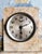Metal Chimney Clock in Marble from Ucra, 1920s For Sale - Image 7 of 14