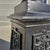 Victorian Aluminum Flower Garden Urn on Base For Sale - Image 15 of 18