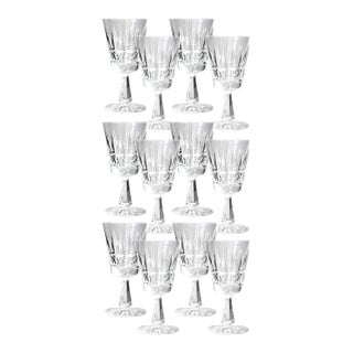 Mid 20th Century Waterford Kylemore 6.75" Goblets, Set of 12 For Sale