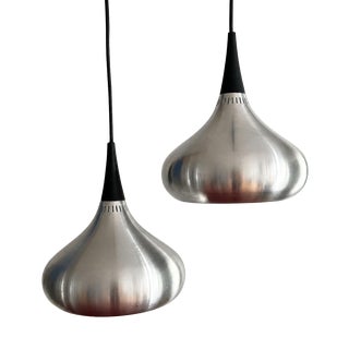 Orient Minor Pendant Lamps by Jo Hammerborg for Fog & Mørup, 1960s, Set of 2 For Sale