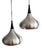 Orient Minor Pendant Lamps by Jo Hammerborg for Fog & Mørup, 1960s, Set of 2 For Sale