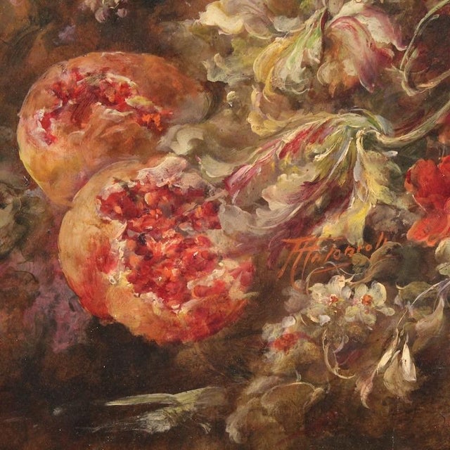 Antonioli, Still Life on Copper, 1970, Oil and Copper For Sale - Image 10 of 16