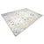 Textile 21st Century Turkish Oushak Wool 9x12 Gray, Ivory, Orange & Green Handmade Area Rug #1144212 For Sale - Image 7 of 13