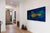 Beyond Sight by Ana Hefco | Resin on Cradled Wood Panels Abstract Ocean Landscape For Sale - Image 4 of 4
