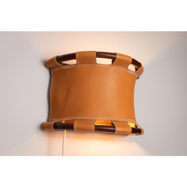 Wood Vintage Wall Lamps by Anna Ehrner for Ateljé Lyktan, 1970s, Set of 2 For Sale - Image 7 of 15