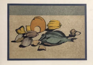Mihail Chemiakin, Nature Morte, Lithograph