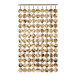 Hipsteria Gold Maxi Modular Wall Mirror by GTG Design Couture For Sale